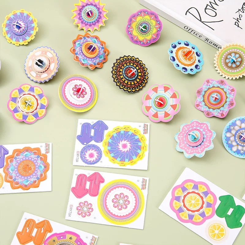 3D Paper Spinning Jigsaw