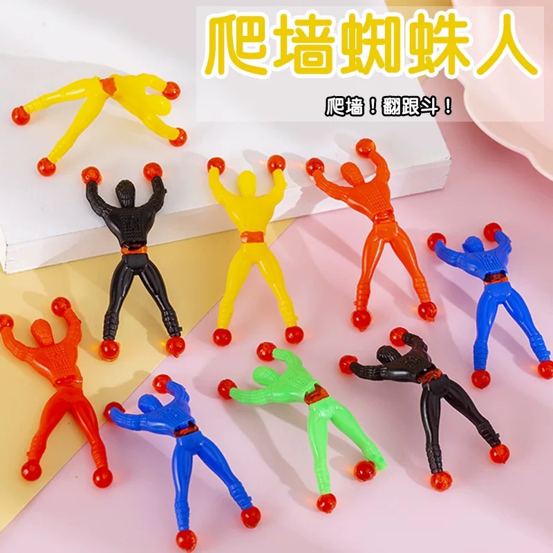 Sticky Spiderman Wall Climbing Toy